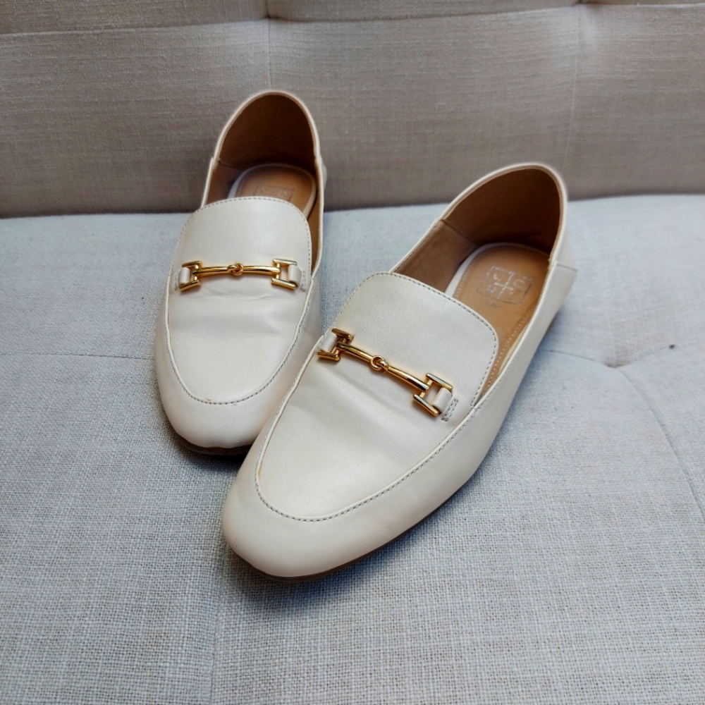 off white loafers size 7